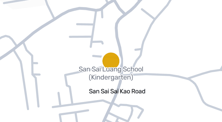 San Sai Luang School (Kindergarten)を示す地図