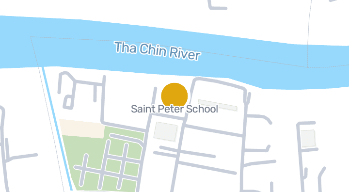 显示Saint Peter School的地图