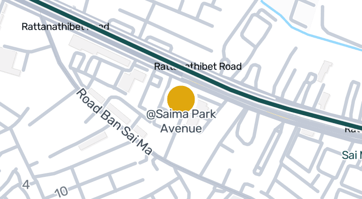 แผนที่แสดง@Saima Park Avenue