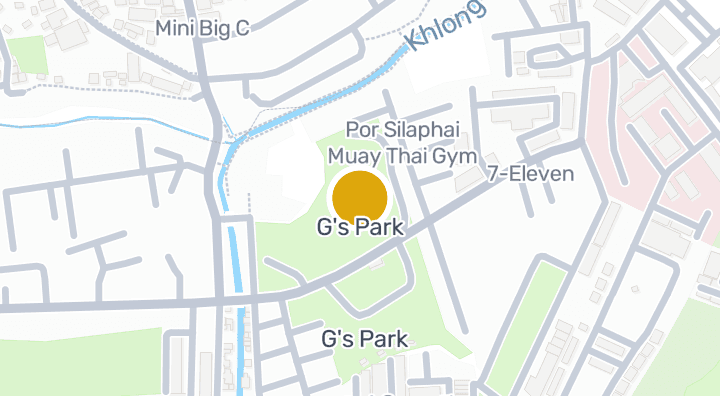 显示G's Park的地图