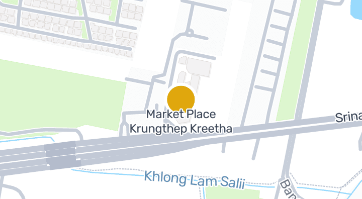 Map showing Market Place Krungthep Kreetha