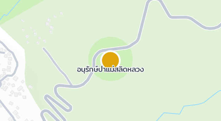 Map showing อนุรักษ์ป่าแม่สลิดหลวง