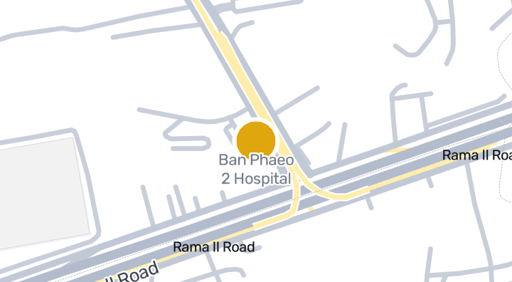 显示Ban Phaeo 2 Hospital的地图