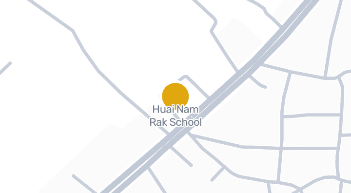 แผนที่แสดงโรงเรียนห้วยน้ำราก