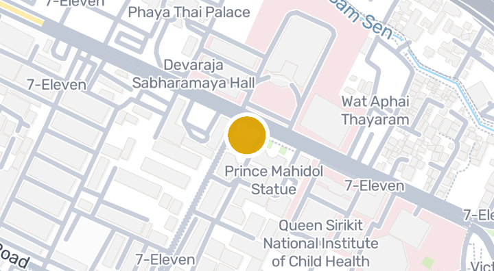 Map showing อาคารส่วนวิทยบริการ