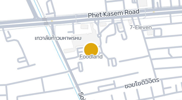 แผนที่แสดงFoodland