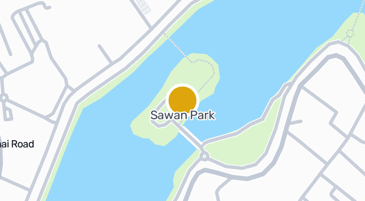 แผนที่แสดงอุทยานสวรรค์