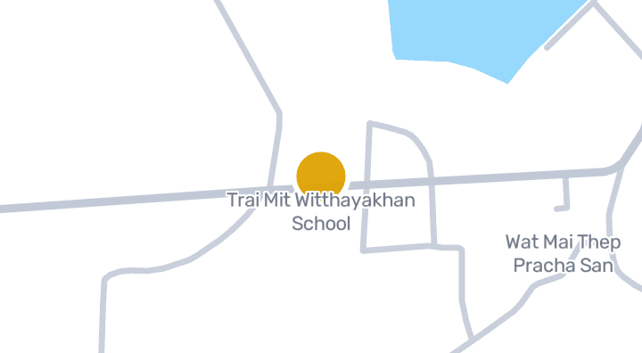 显示Trai Mit Witthayakhan School的地图