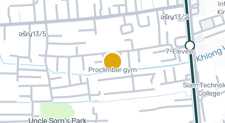 แผนที่แสดงProclimber gym