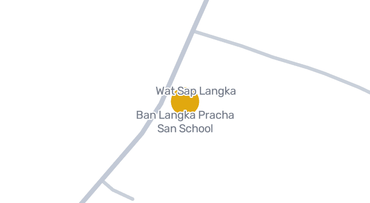 Map showing Ban Langka Pracha San School