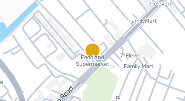 Map showing Foodland Supermarket