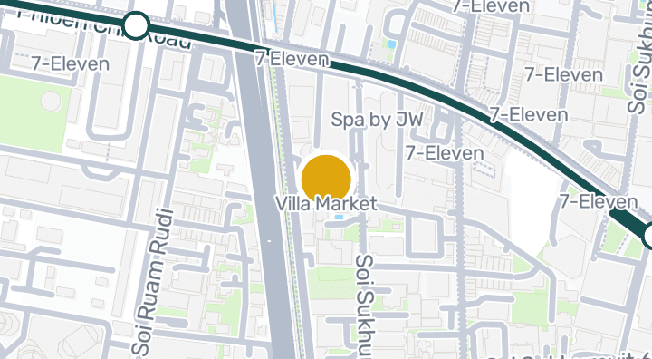 Map showing Villa Market