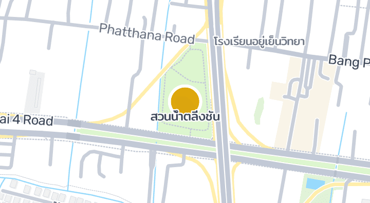 显示สวนน้ำตลิ่งชัน的地图