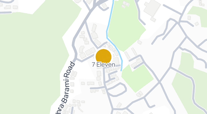 แผนที่แสดง7 Eleven