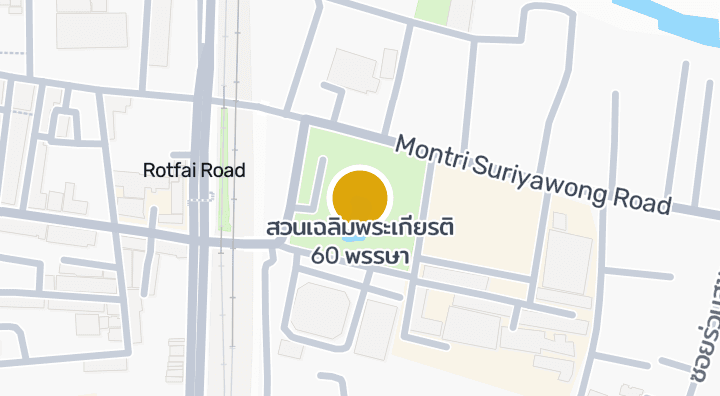 显示สวนเฉลิมพระเกียรติ 60 พรรษา的地图