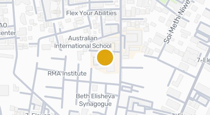 Map showing Sainampeung School