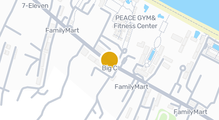 Big Cを示す地図