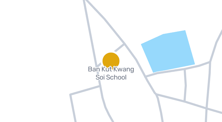 แผนที่แสดงโรงเรียนบ้านกุดกวางสร้อย