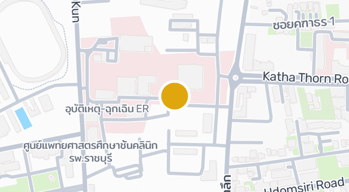 显示ตึกศรีนครินทร的地图