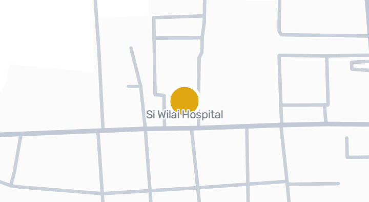 Map showing Si Wilai Hospital