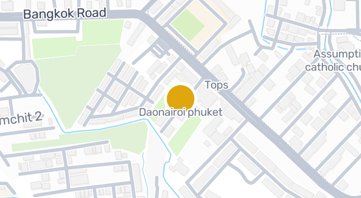 แผนที่แสดงDaonairoi phuket