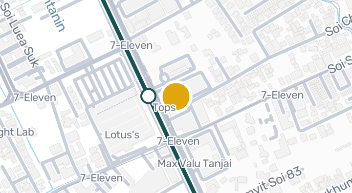 Map showing เซ็นจูรี่ เดอะมูฟวี่ พลาซ่า สุขุมวิท