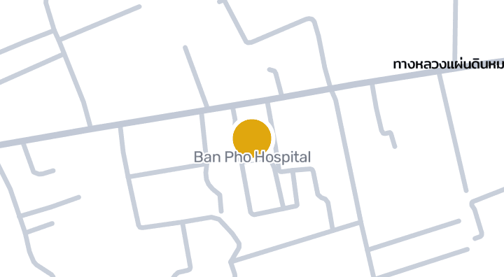 显示Ban Pho Hospital的地图