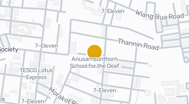 แผนที่แสดงโรงเรียนโสศึกษาศึกษาอนุสารสุนทร