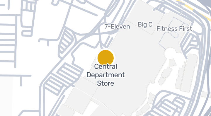 Map showing Central Department Store
