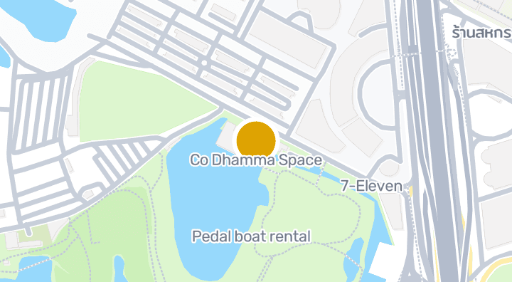 显示Co Dhamma Space的地图
