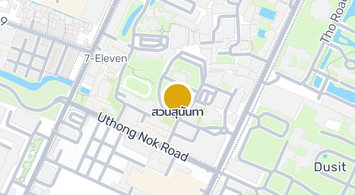 Carte montrant สวนสุนันทา