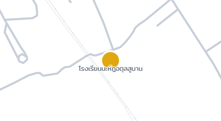 แผนที่แสดงโรงเรียนนะห์ฎอตุลสูบาน