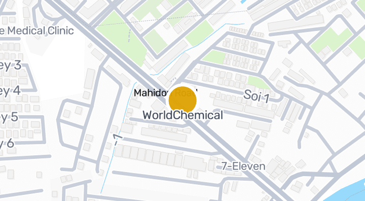 Map showing WorldChemical