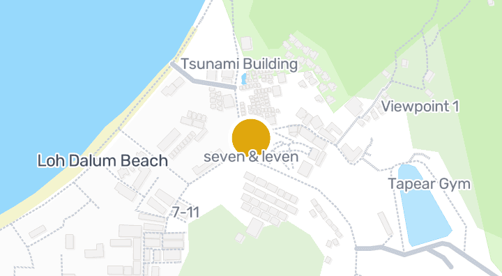 แผนที่แสดง7-Eleven