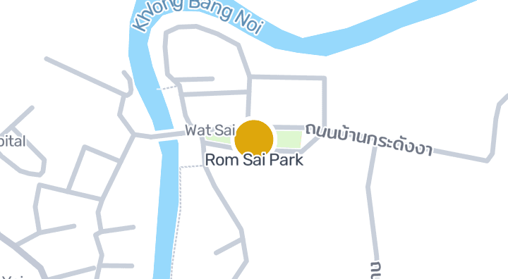 แผนที่แสดงสวนร่มไทรพัฒนา