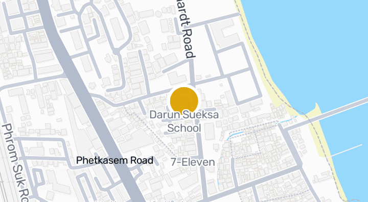显示Darun Sueksa School的地图