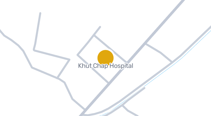 แผนที่แสดงโรงพยาบาลกุดจับ