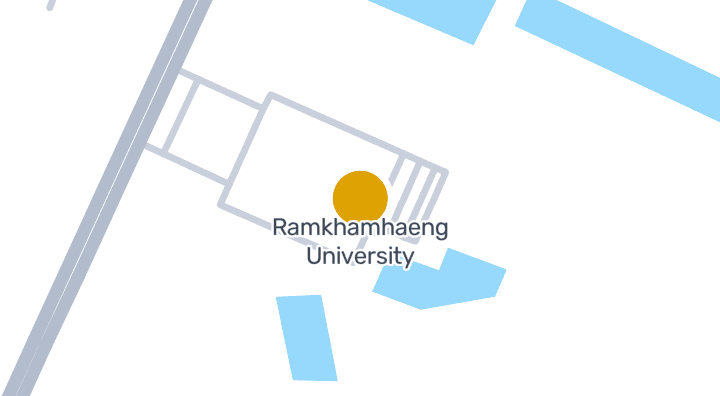 แผนที่แสดงมหาวิทยาลัย รามคำแหง