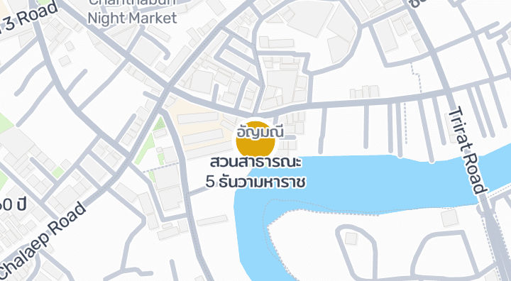 显示สวนสาธารณะ 5 ธันวามหาราช的地图