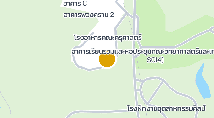 显示หอพักนักศึกษาคณะครุศาสตร์的地图