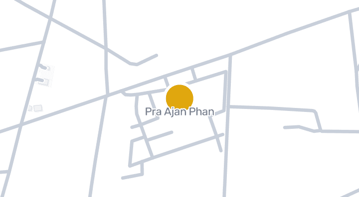 แผนที่แสดงโรงพยาบาลพระอาจารย์ฝั้น