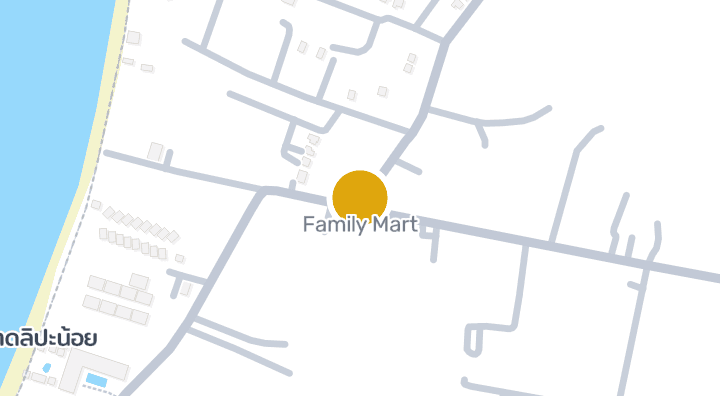 显示Family Mart的地图