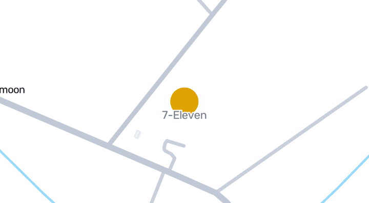 แผนที่แสดง7-Eleven