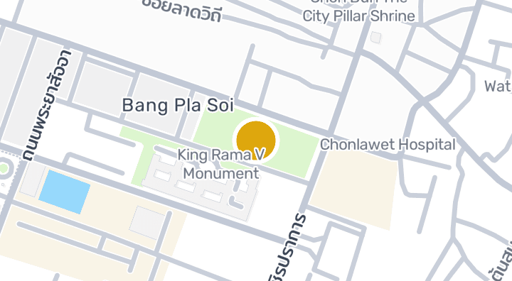 显示Chaloem Prakiarti Rama 9 Park的地图