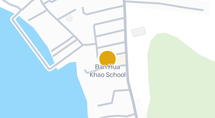 แผนที่แสดงโรงเรียนบ้านหัวเขา