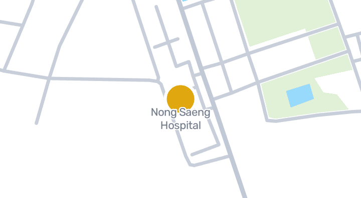 Map showing Nong Saeng Hospital