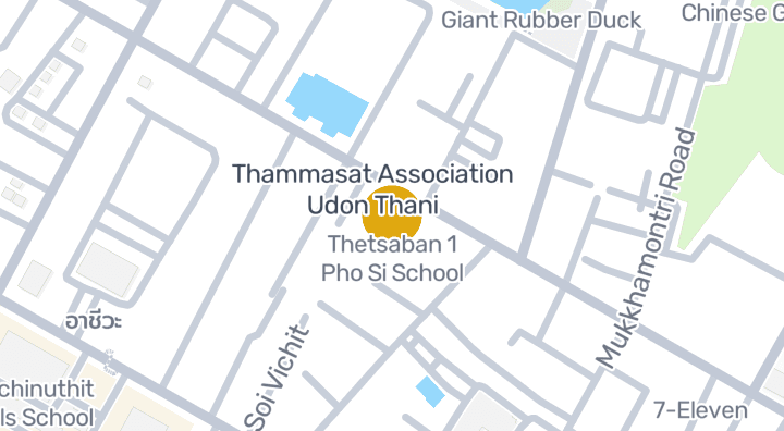 แผนที่แสดงโรงเรียนเทศบาล1โพศรี