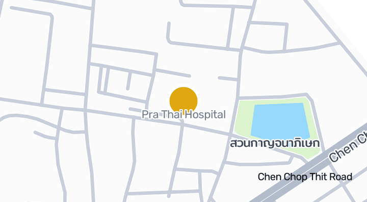 แผนที่แสดงโรงพยาบาลประทาย