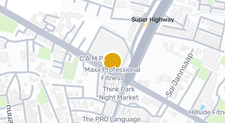 Map showing Maxx Professional Fitness