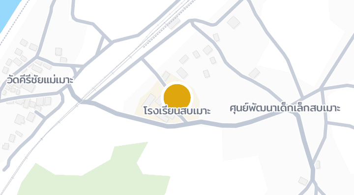 Map showing โรงเรียนสบเมาะ